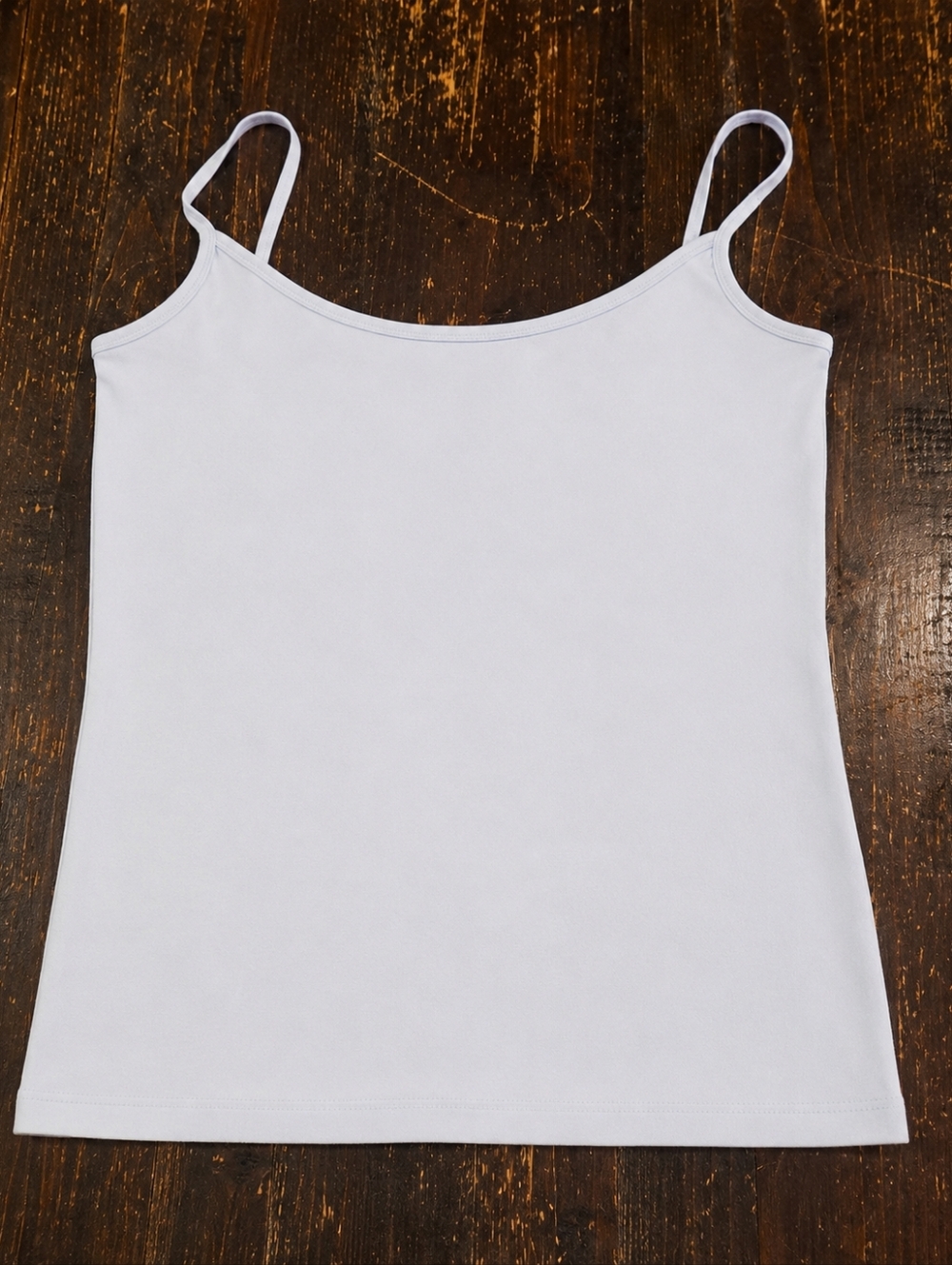 Women's White Spaghetti Strap Top